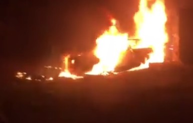 Под Одессой взорвалось авто с людьми: заживо сгорели двое
