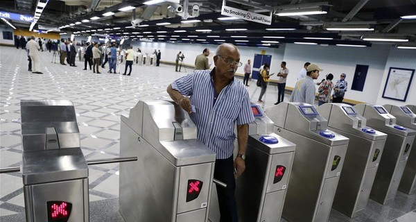 В Египте начала работать огромная станция метро общей площадью 10 тысяч метров