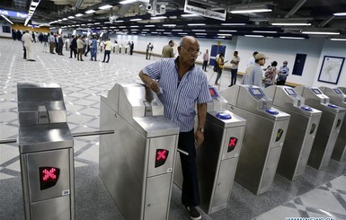 В Египте начала работать огромная станция метро общей площадью 10 тысяч метров