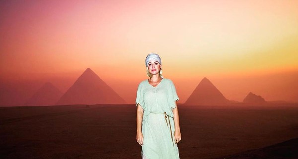 Кэти Перри отпраздновала 35-й день рождения с женихом в Египте