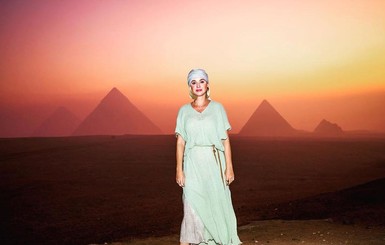 Кэти Перри отпраздновала 35-й день рождения с женихом в Египте