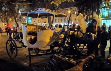 Во Львове запретили катать туристов в каретах
