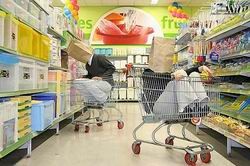 Супермаркет ограбили в знак протестапротив высоких цен 