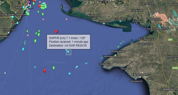 Украина отправила буксиры за кораблями, захваченными в Азовском море