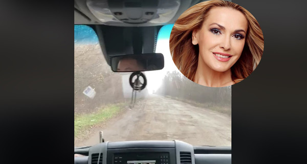 Ольга Сумская пожаловалась на трассу Н-23: 