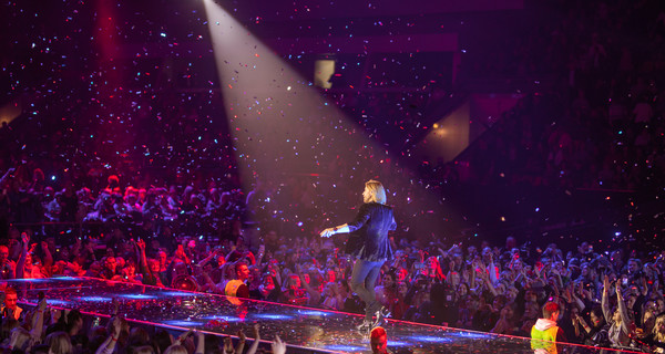 На концерте в Киеве Олег Винник рисковал жизнью и мечтал о жареной картошке