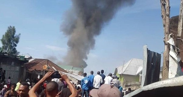 В Конго разбился самолет с 17 пассажирами на борту