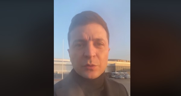 Зеленский перед вылетом в Эстонию записал видео с упреком правительству