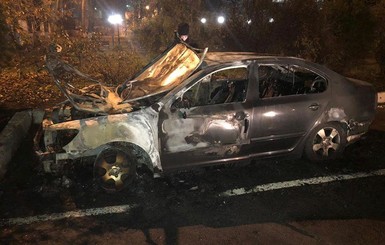 В Одессе сожгли машину главы областной таможни