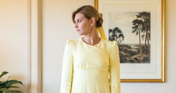 Желтое платье Зеленской продали на аукционе по-тихому 