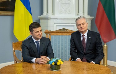 Зеленский и Науседа обсудили Донбасс и НАТО
