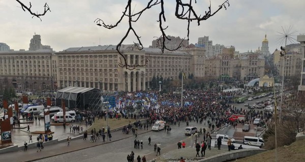 На Майдане прошла акция оппозиции 