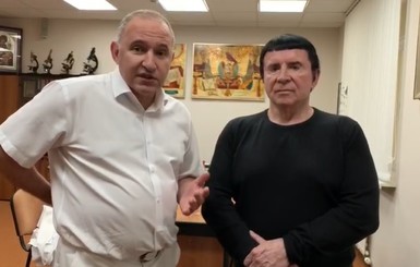 80-летний Кашпировский в Киеве излечил директора Института Сердца Тодурова