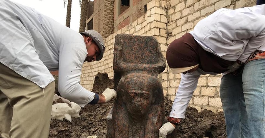 В Египте нашли уникальную статую Рамзеса II