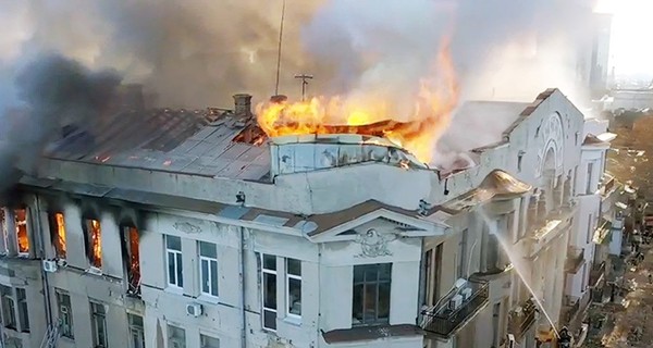 Пожар в Одессе: работы на месте происшествия завершены, в расследование дела вмешалась СБУ
