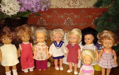 Одесситка хранит дома одну из самых больших в Украине коллекцию кукол
