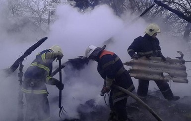 В первый день нового года на пожарах погибли 15 украинцев