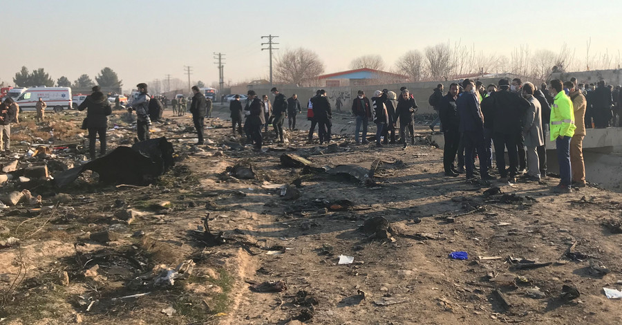Авиакатастрофа в Тегеране: большая часть пассажиров были гражданами Ирана