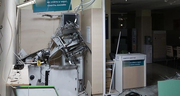 В Харькове ночью прогремел взрыв: неизвестные подорвали банкомат 