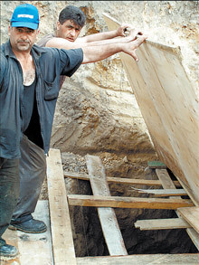 В Батурине раскопали секретный тоннель Мазепы 
