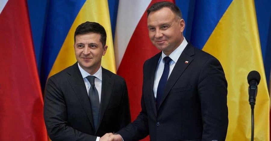 Зеленский и Дуда порешали исторические споры между Украиной и Польшей