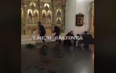 В Харькове прихожане остановили мужчину, которого в храме 