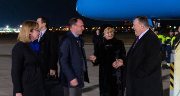 Госсекретарь США Помпео прибыл в Украину