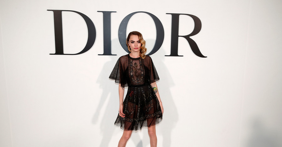 Кара Делевинь, Деми Мур и другие знаменитости на показе Christian Dior