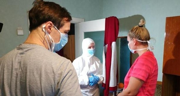 Первые 48 пациентов в Новых Санжарах прошли тестирование на коронавирус