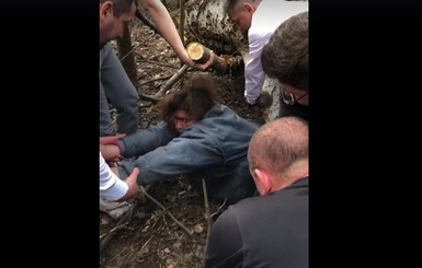 Губернатор Николаевщины помог спасти женщину, на которую упало дерево