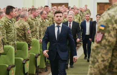 Зеленский начал представление нового министра обороны минутой молчания