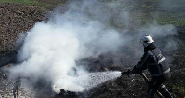 Над Киевом из-за пожаров и безветрия зависла едкая дымка