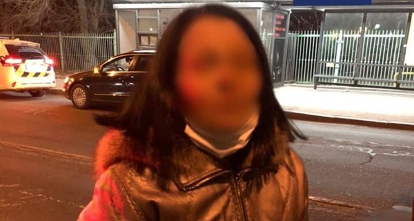 Киевские патрульные остановили для нетрезвого водителя свидетеля - пьяную женщину