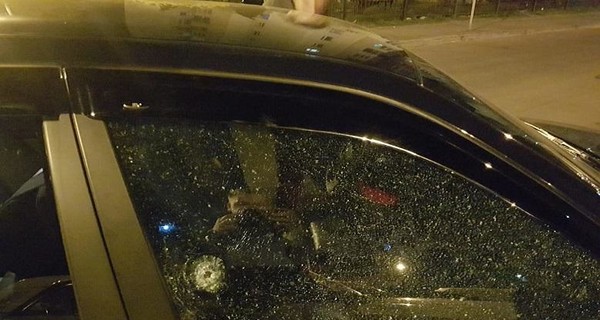 Киевлянин стрелял в машину, которая его подрезала
