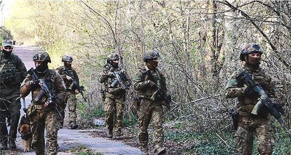 Спецназовцы с беспилотниками ищут по лесам Чернобыля поджигателей