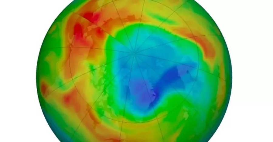Над Арктикой затянулась величайшая дыра в озоновом слое