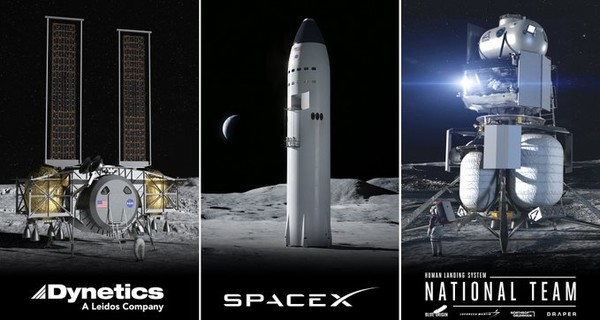 Илон Маск и Джефф Безос помогут NASA в лунной миссии
