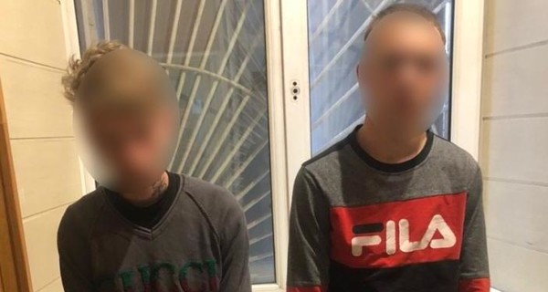 Запорожские полицейские нашли подростков, которые надругались над флагом Украины