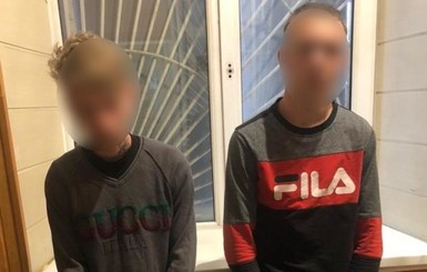 Запорожские полицейские нашли подростков, которые надругались над флагом Украины