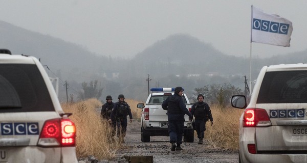 В Донбассе обстреляли беспилотник ОБСЕ