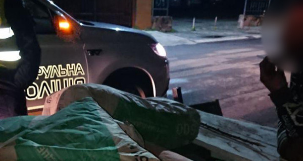 Ужгородские ромы украли на лошадях 15 мешков цемента и попались на нарушении ПДД