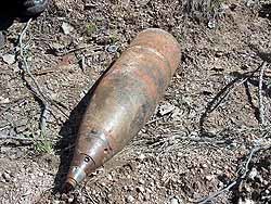 Вчера в Киеве обнаружили 5 снарядов и 2 мины 