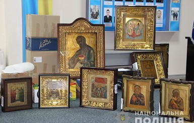 За 2 года из украинских храмов украли около 600 старинных икон стоимостью сотни тысяч гривен