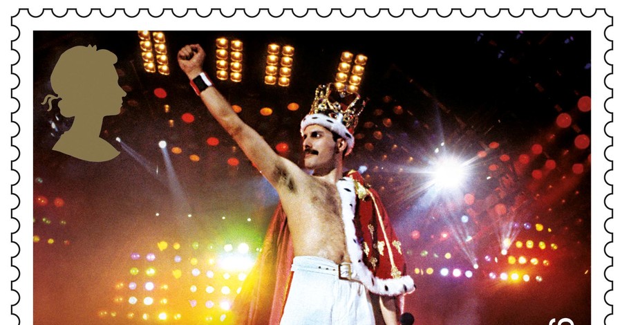 Британская почта выпустила марки в честь 50-летия группы Queen