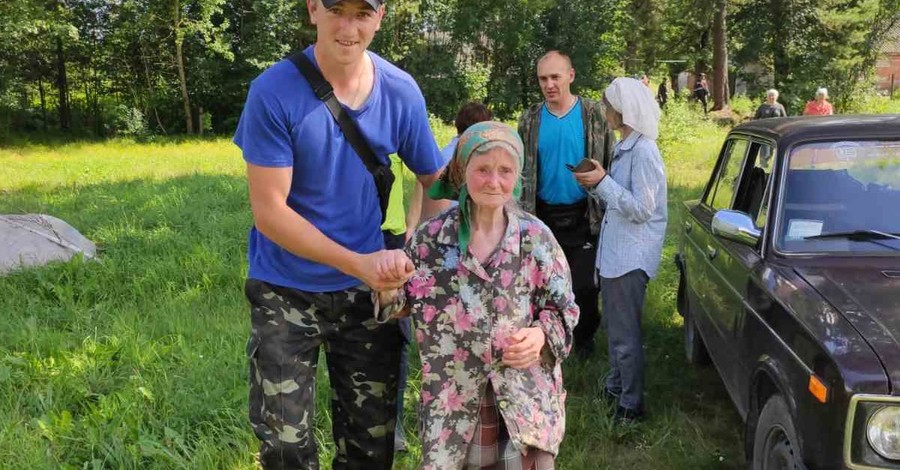 В Житомирской области нашли пенсионерку, которая на двое суток заблудилась в лесу 