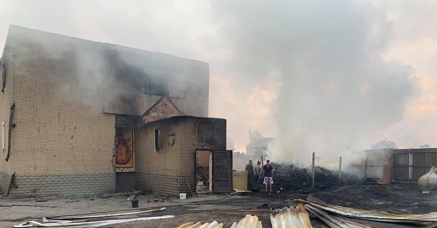 Пострадавшие от пожара в Луганской области: За пару минут наш поселок оказался в кольце огня
