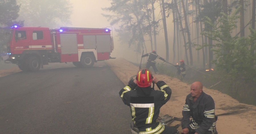 Пожар на Луганщине локализовали: открытый огонь не наблюдается