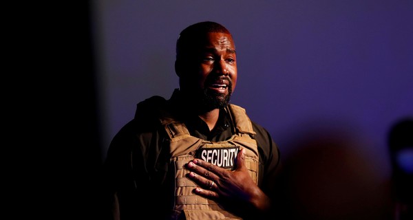 Канье Уэст расплакался перед избирателями и признался, что просил Ким Кардашьян сделать аборт