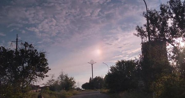 В Одесской области видели одновременно два солнца