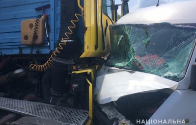 В Винницкой области пьяный пассажир маршрутки устроил ДТП с пострадавшими